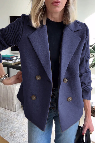 Grace™ | Knit-Sleeve Blazer