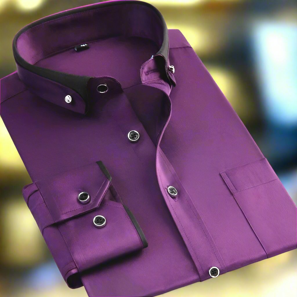 Dominic | Men's Classic Long-Sleeve Shirt