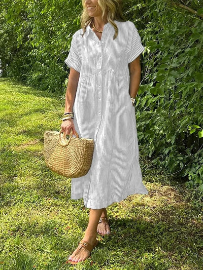 Scarlett | Tummy Flattering Light Summer Dress
