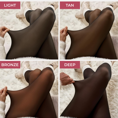 Tummy Covering Fleece Lined Tights