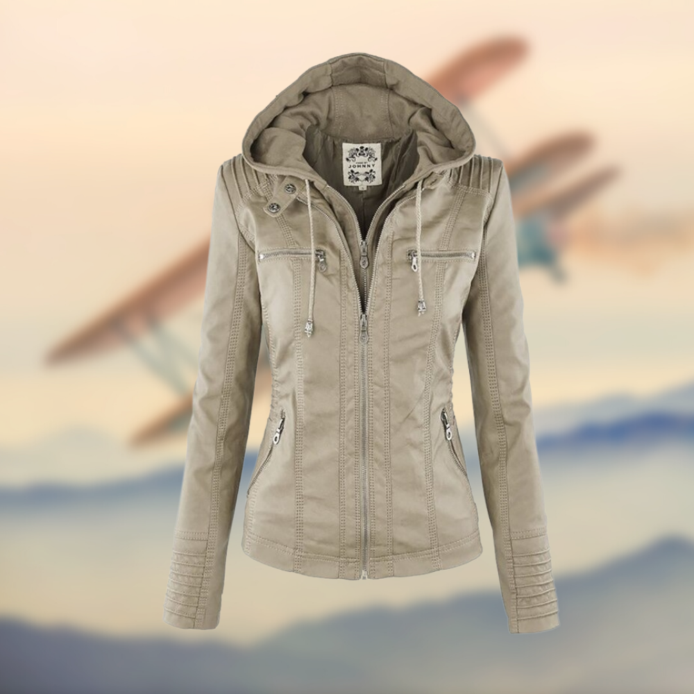 Ava | Italian leather jacket