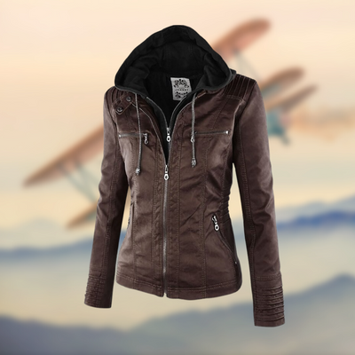 Ava | Italian leather jacket