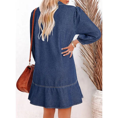 Avery™ | Tummy Flattering Denim Dress