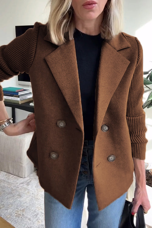Grace™ | Knit-Sleeve Blazer