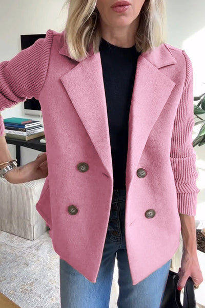 Grace™ | Knit-Sleeve Blazer