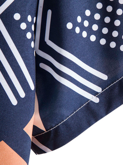 Vince | Geometric Print Shirt