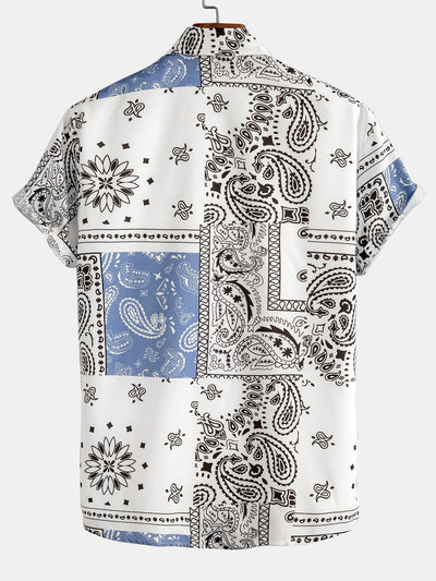 Keith | Print Button Up Shirt