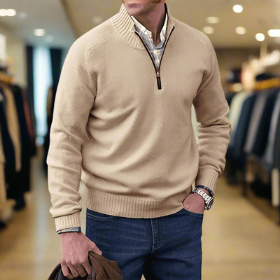 Miles | The Elegant Zip Pullover