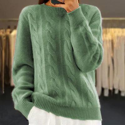 Phoebe | Braided Sweater
