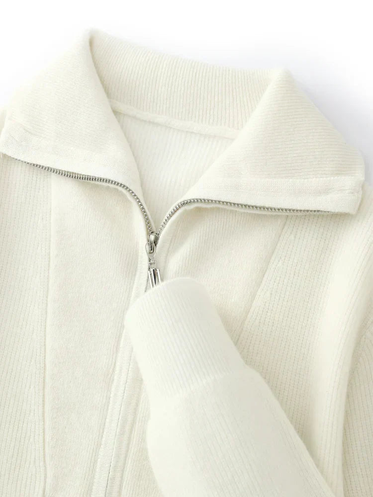 Cuthbert | 100% Cashmere Half-Zip Sweater