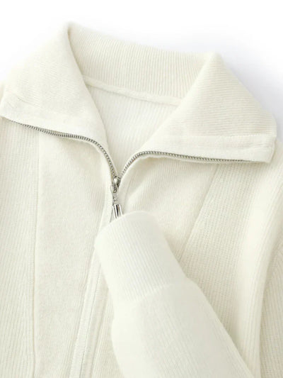 Cuthbert | 100% Cashmere Half-Zip Sweater