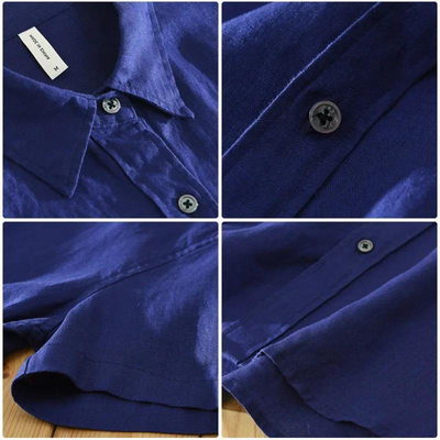 Vicenza | Linen Short Sleeve Shirt