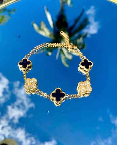 Lucky Luxe Clover Bracelet