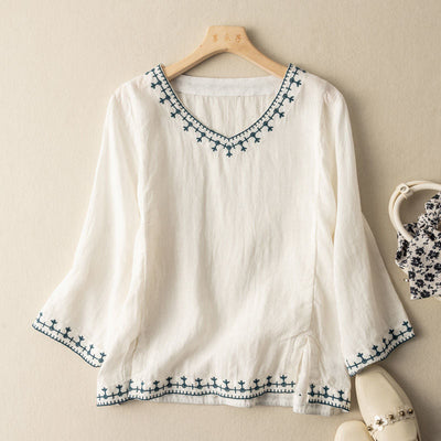 Merlina | Linen Blouse