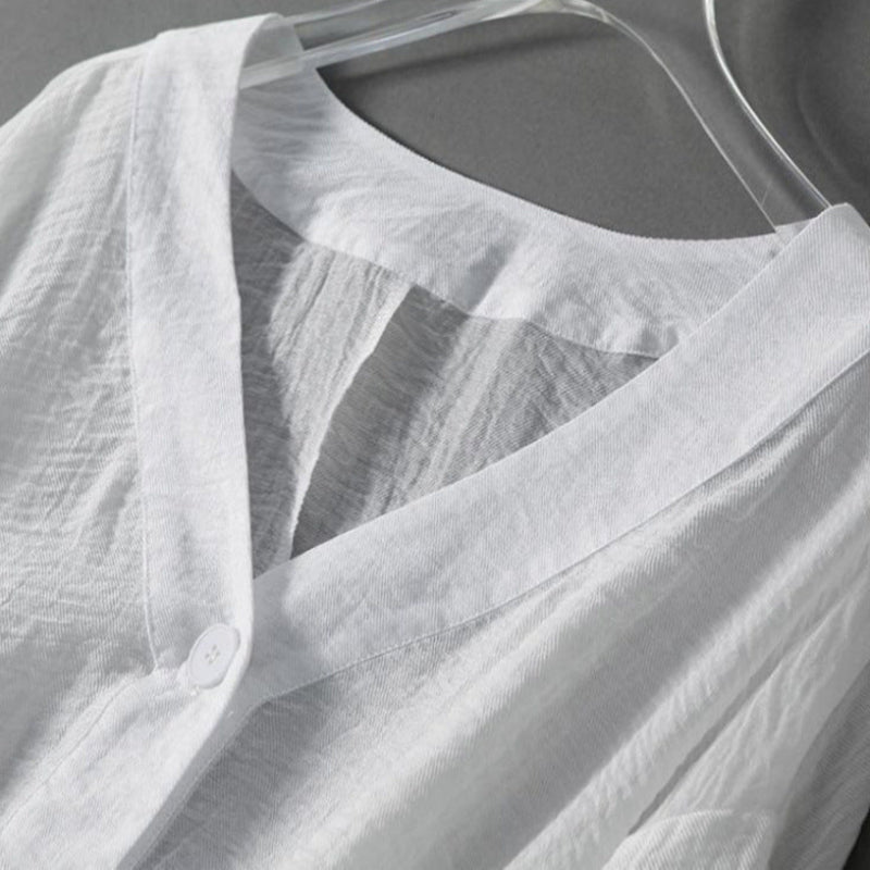 Luna | Linen Blouse