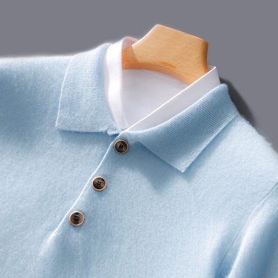 Joshua | Cashmere Polo Sweater