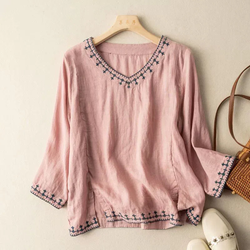 Merlina | Linen Blouse