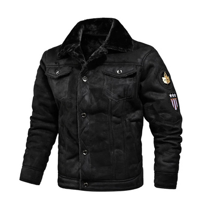 Noxar™ | Warm and Versatile Leather Jacket