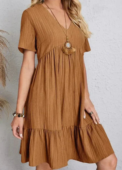 Nancy | Elegant Tummy Flattering Dress