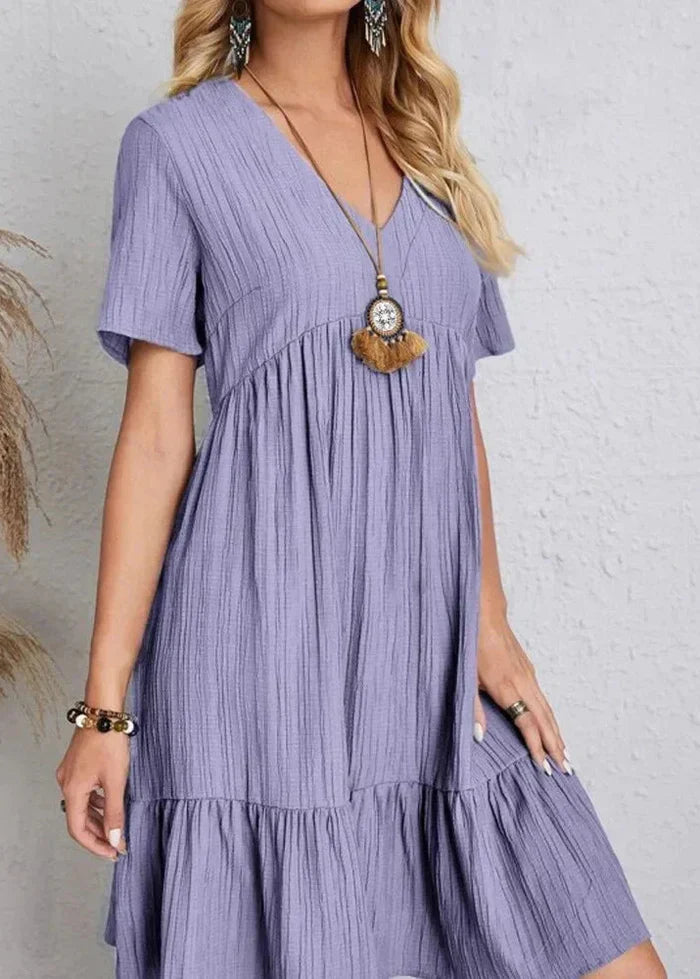 Nancy | Elegant Tummy Flattering Dress