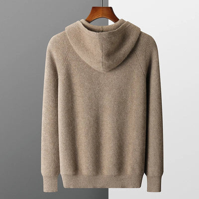 Leopold | Wool Zip Hoodie