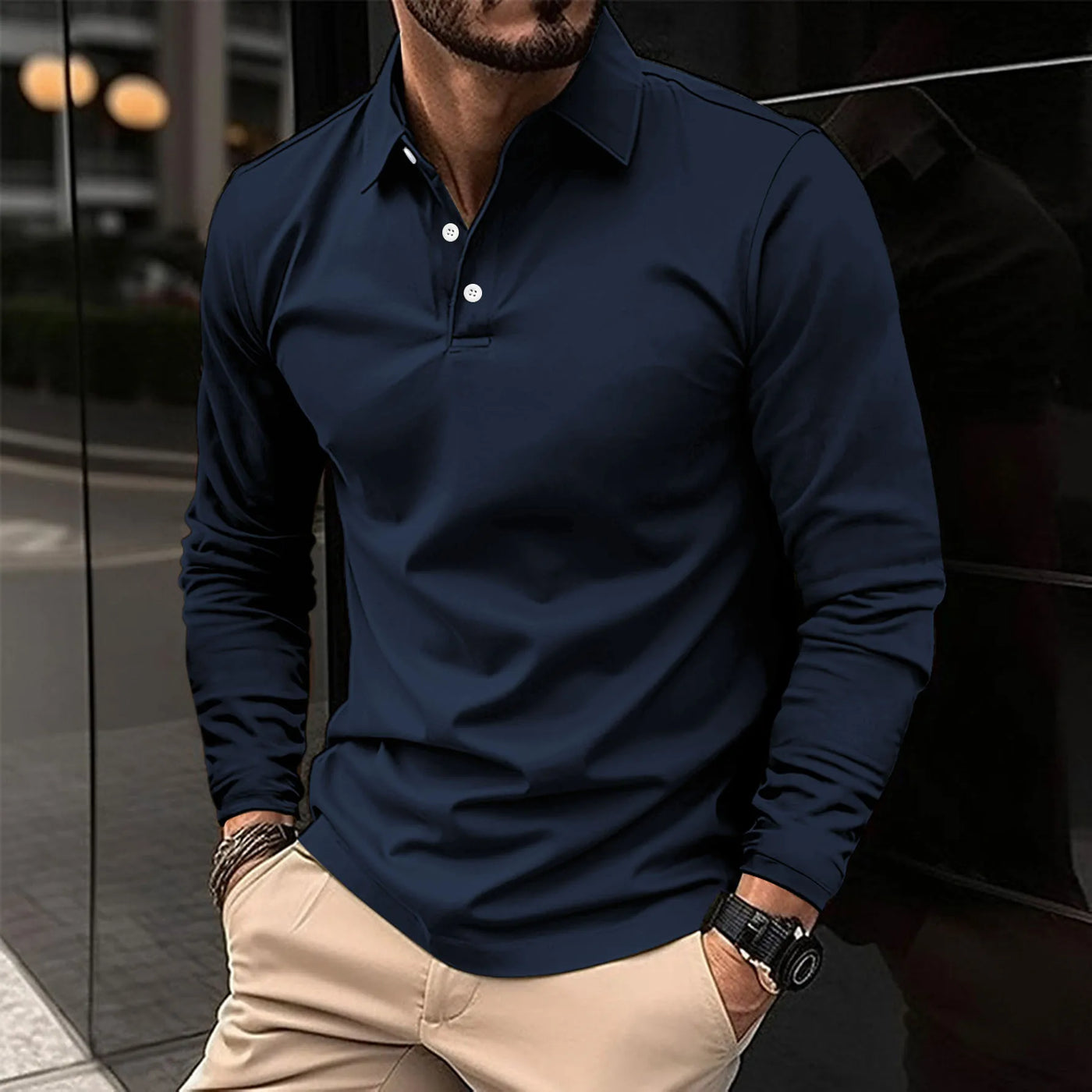 Clyde | Long-Sleeve Comfort Shirt