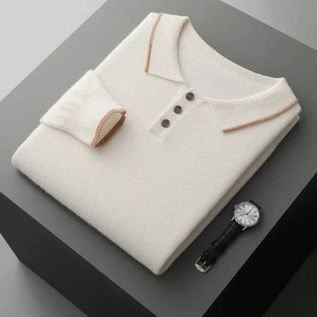 Samuel | 100% Cashmere Polo