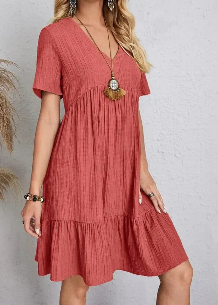 Nancy | Elegant Tummy Flattering Dress