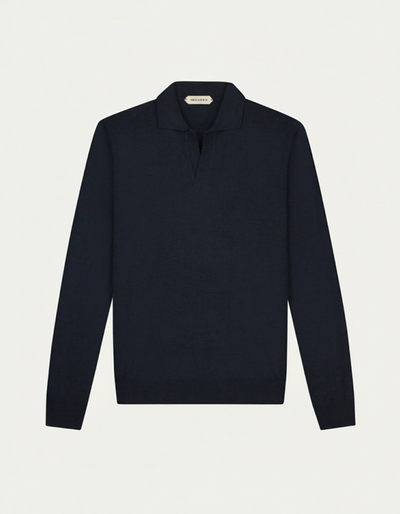 Hudson™ | Buttonless Polo 100% Cashmere