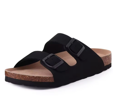 Aurio™ | Leather Sandals with Adjustable Buckle UNISEX