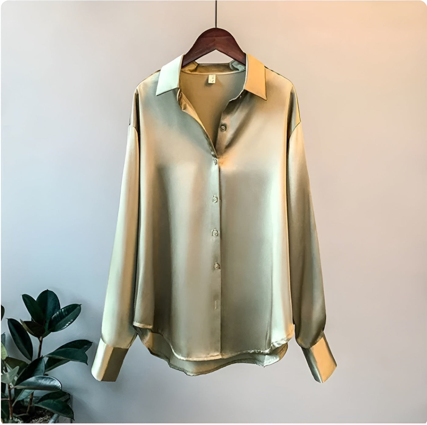 Nicky | Satin Women's Blouse