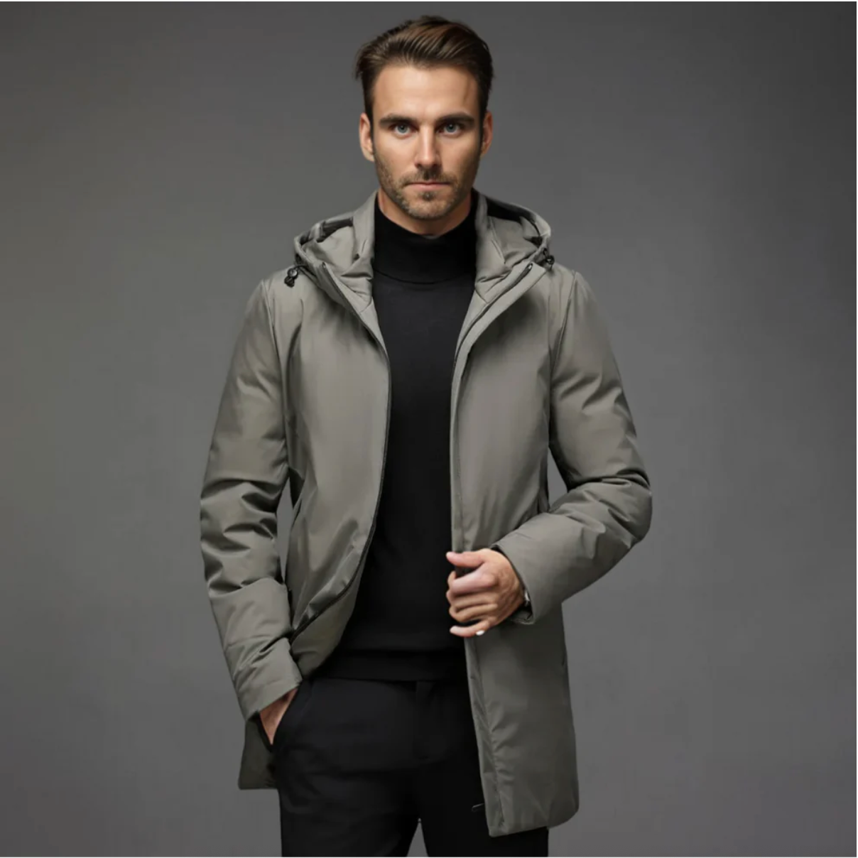 Nathan | Hooded Puffer Jacket
