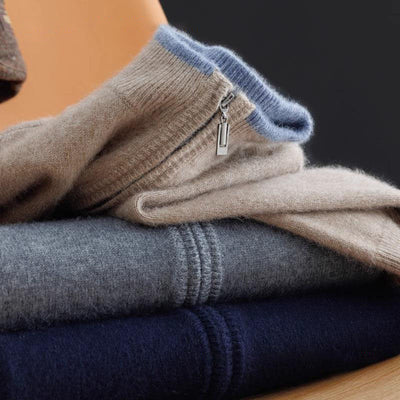 Thomas | Cashmere Zip Jacket