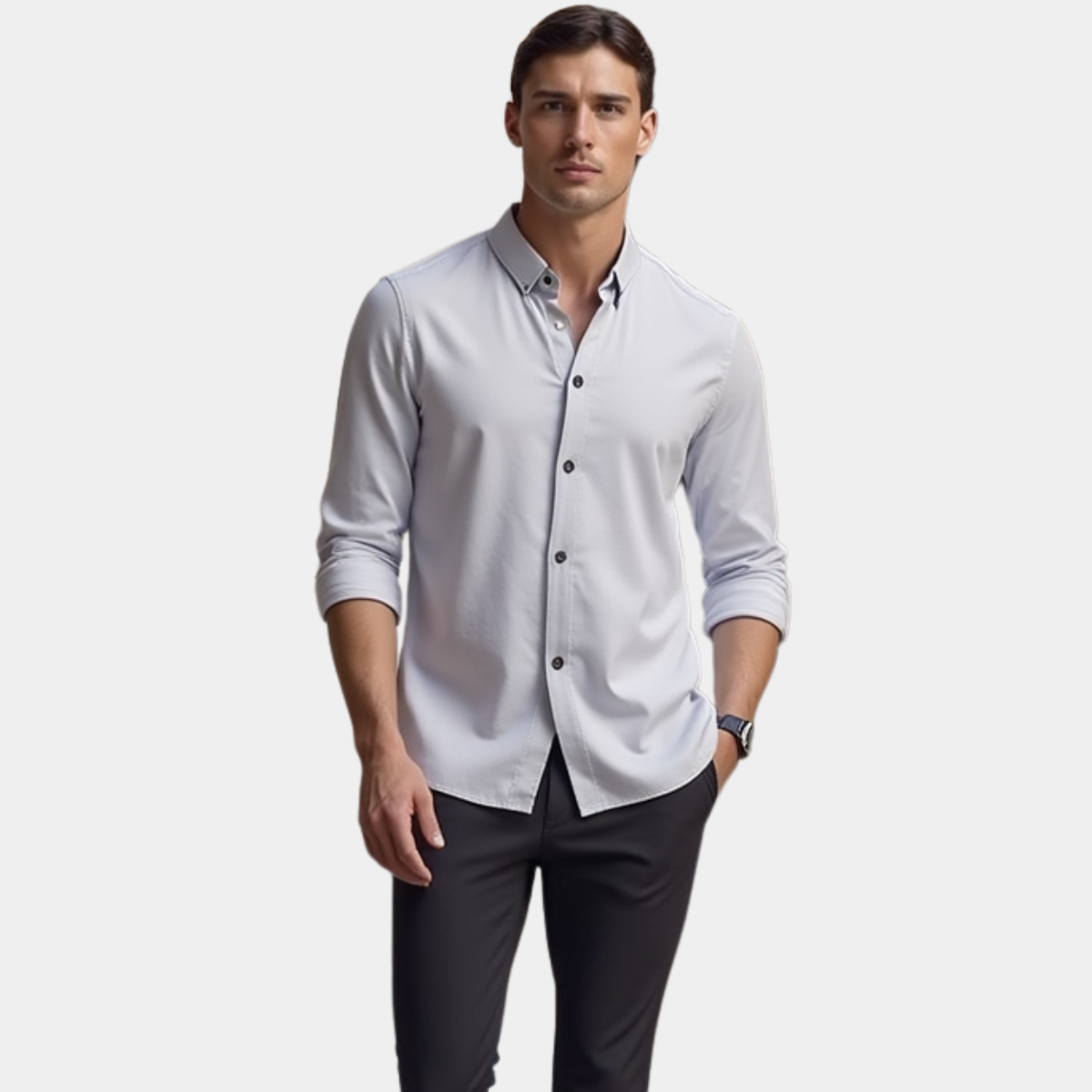 Dominic | Men's Classic Long-Sleeve Shirt