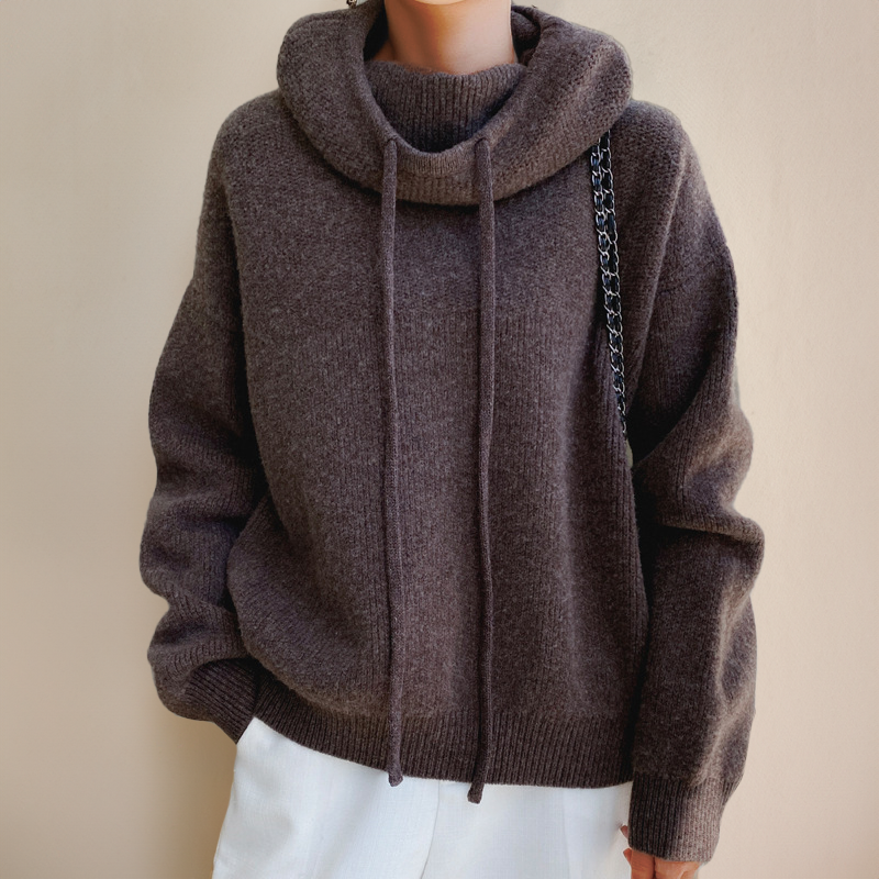 Ivy | Merino Wool Turtleneck Sweater