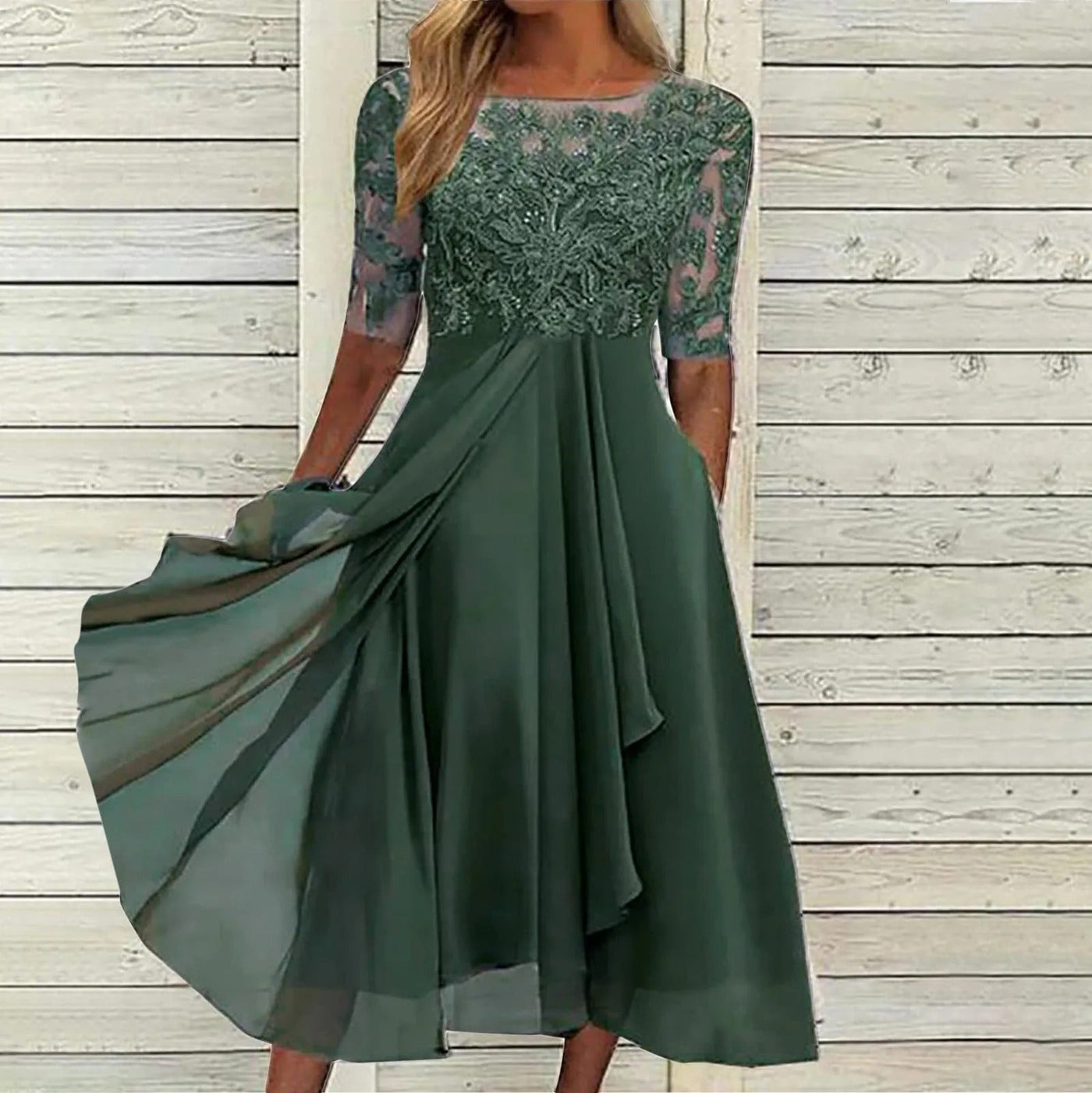 Grace | Elegant Handmade Lace Dress