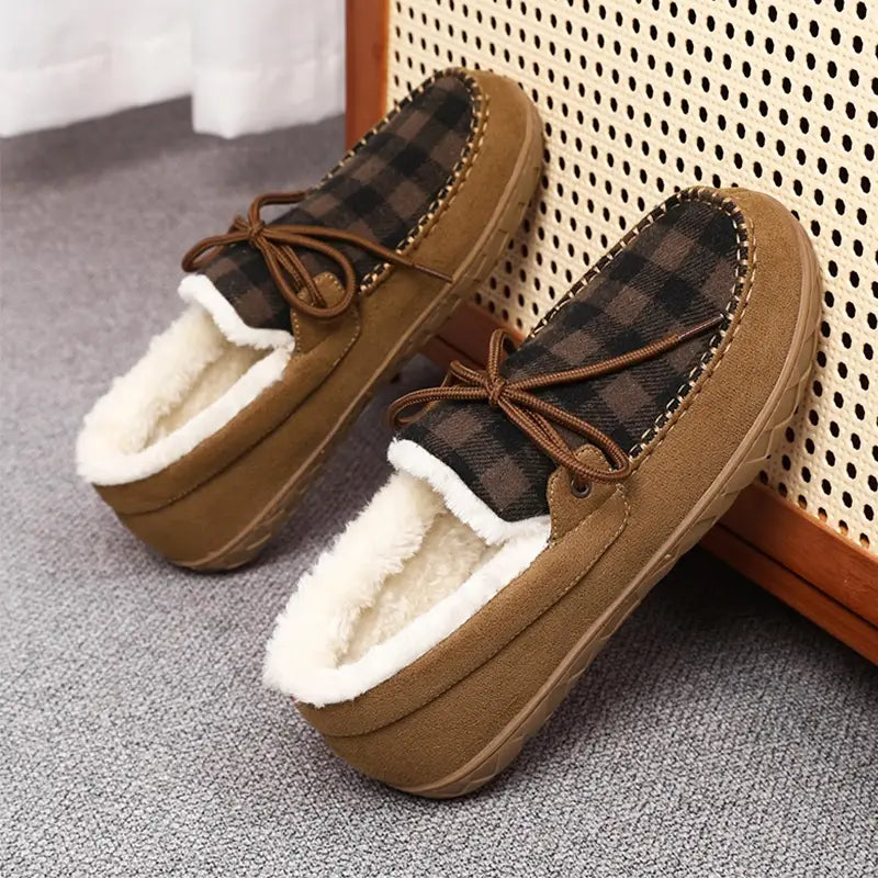 CozyLuxe™ | Warm Fleece Shoes With Non-Slip Soles
