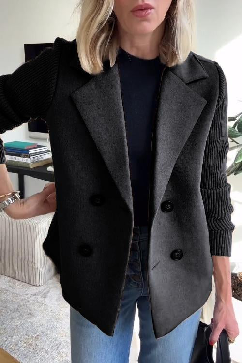 Grace™ | Knit-Sleeve Blazer