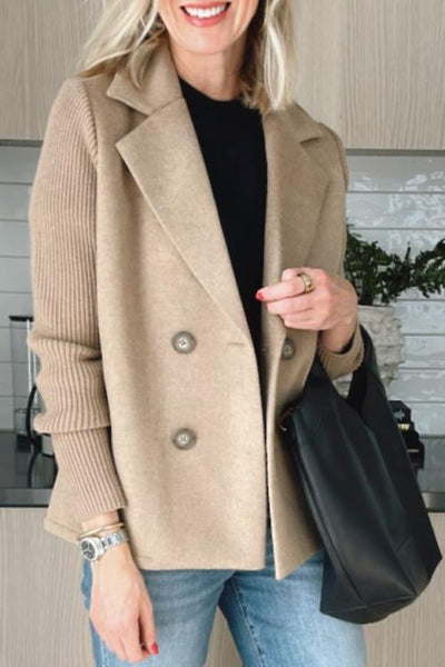 Grace™ | Knit-Sleeve Blazer