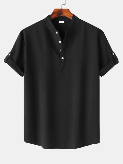 Kirk | Linen Short Sleeve Look