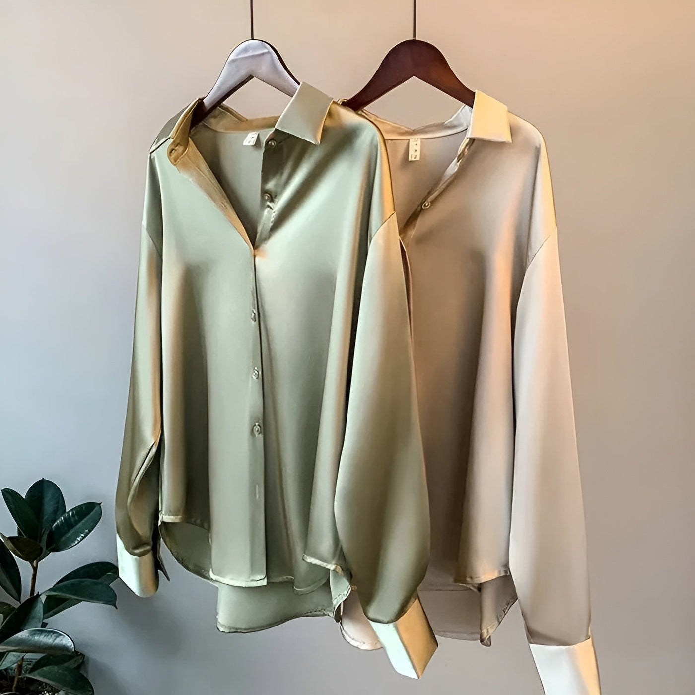 Nicky | Satin Women's Blouse
