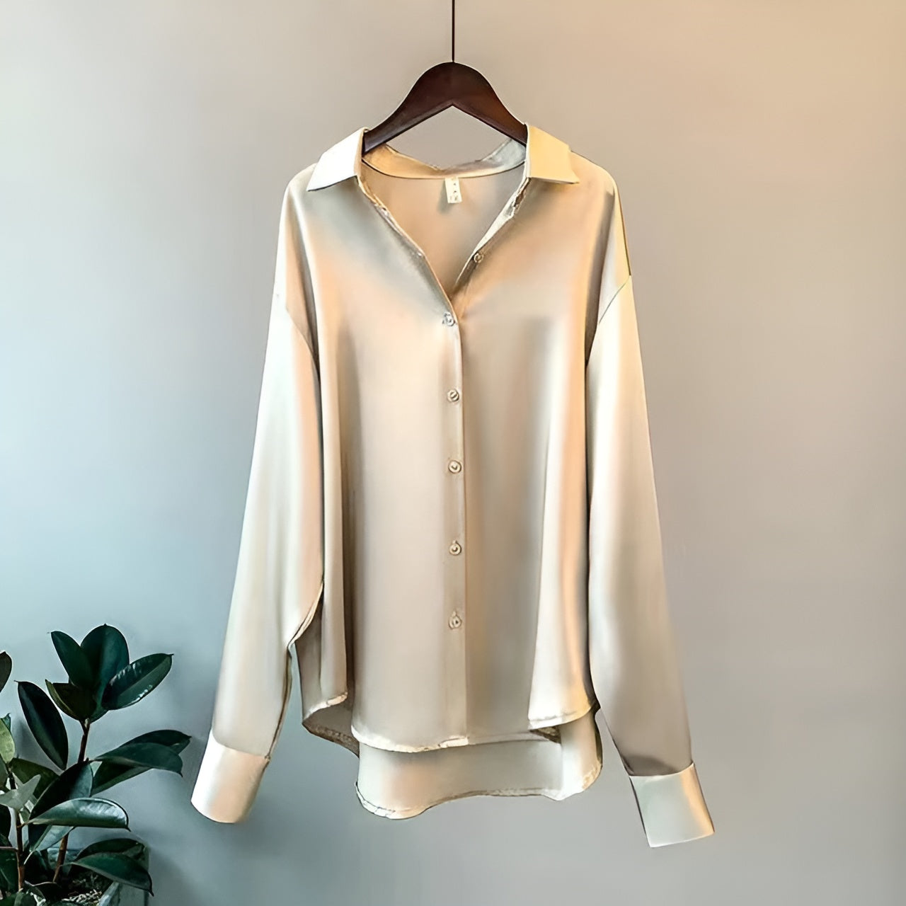 Nicky | Satin Women's Blouse