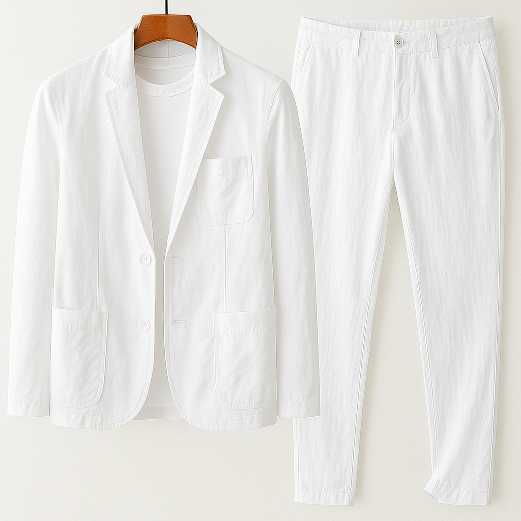 Positano | Tailored Linen Suit