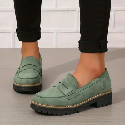 Edith | Comfortable Suede Loafers for Women