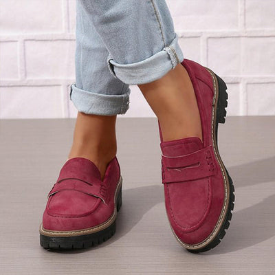 Edith | Comfortable Suede Loafers for Women