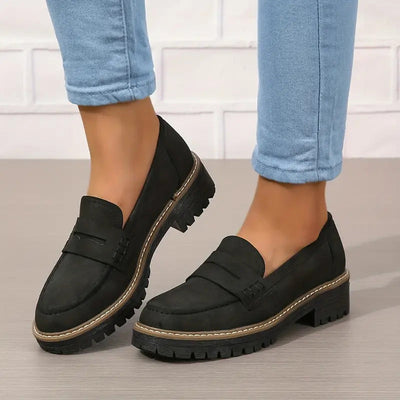 Edith | Comfortable Suede Loafers for Women