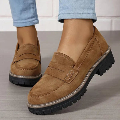 Edith | Comfortable Suede Loafers for Women