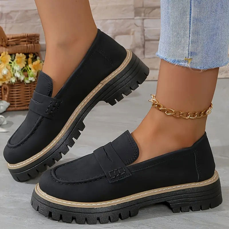 Edith | Comfortable Suede Loafers for Women