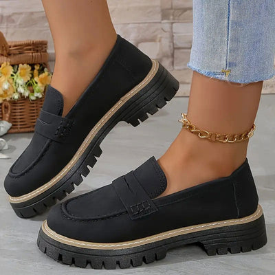 Edith | Comfortable Suede Loafers for Women
