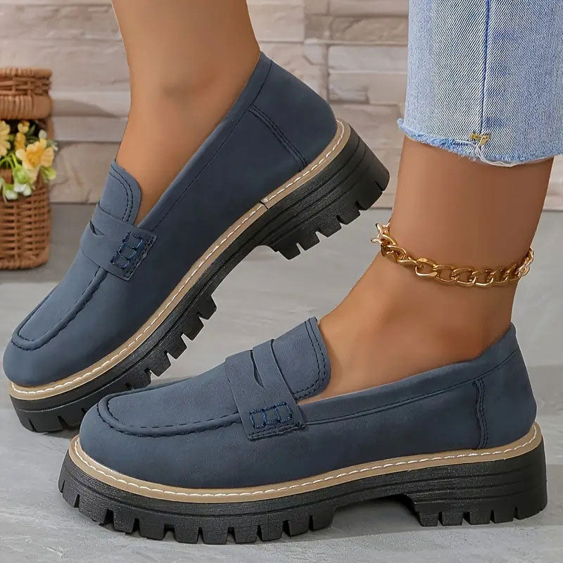 Edith | Comfortable Suede Loafers for Women